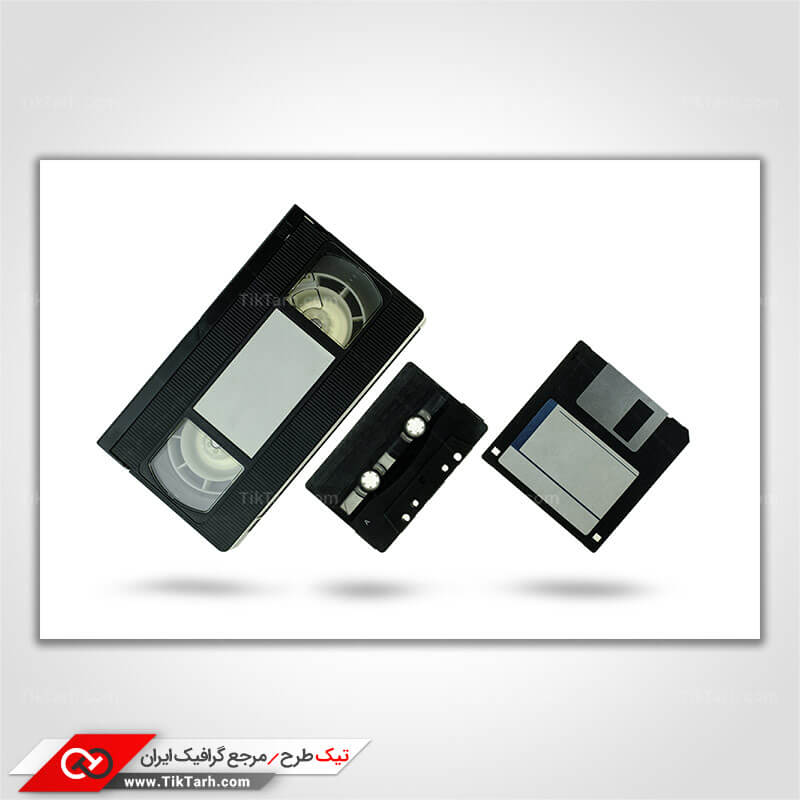 تصویر باکیفیت فلاپی دیسک ها