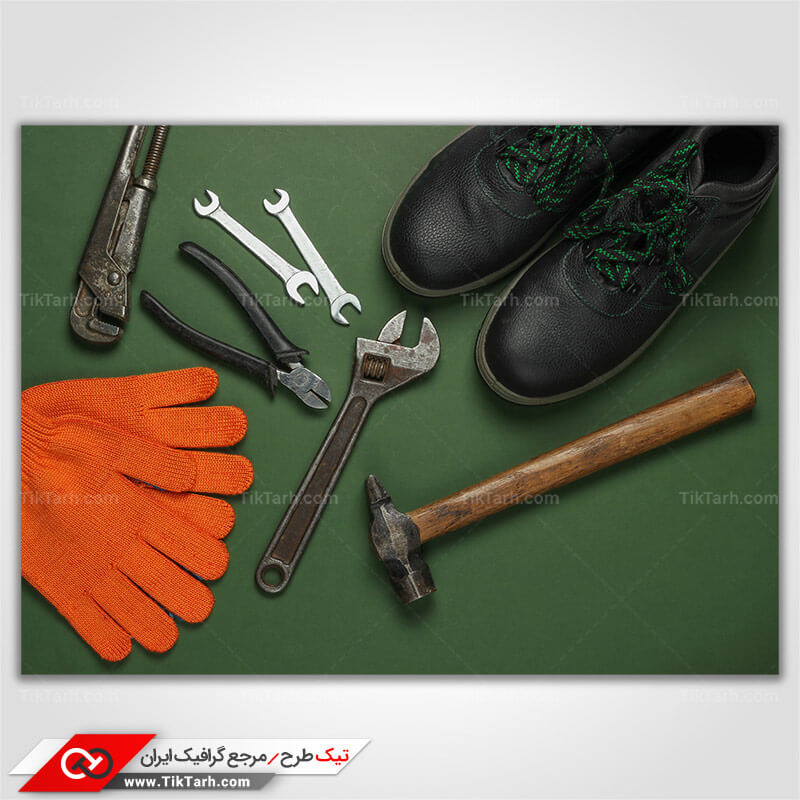 تصویر باکیفیت از ابزار آلات کفاشی