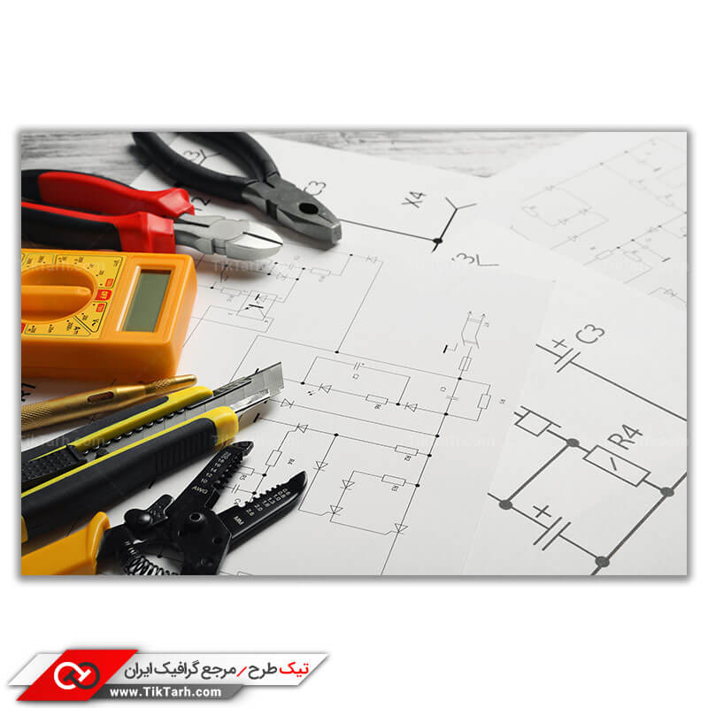 تصویر باکیفیت ابزارآلات مهندسی برق