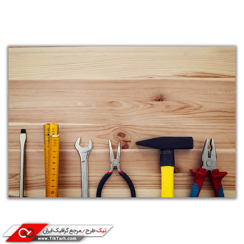 دانلود تصویر باکیفیت ابزار نجاری