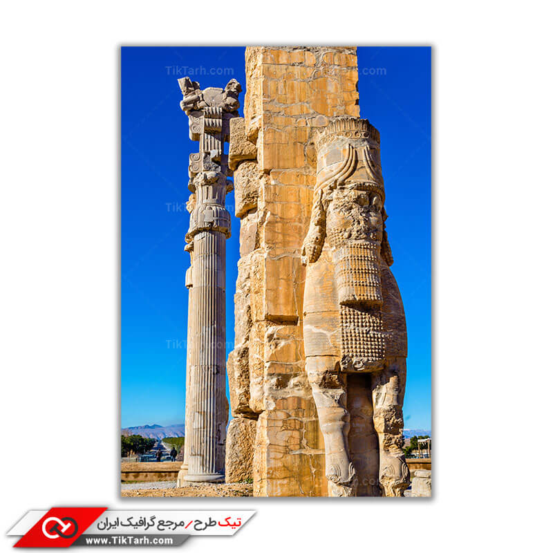 دانلود عکس باکیفیت دروازه ملل تخت جمشید