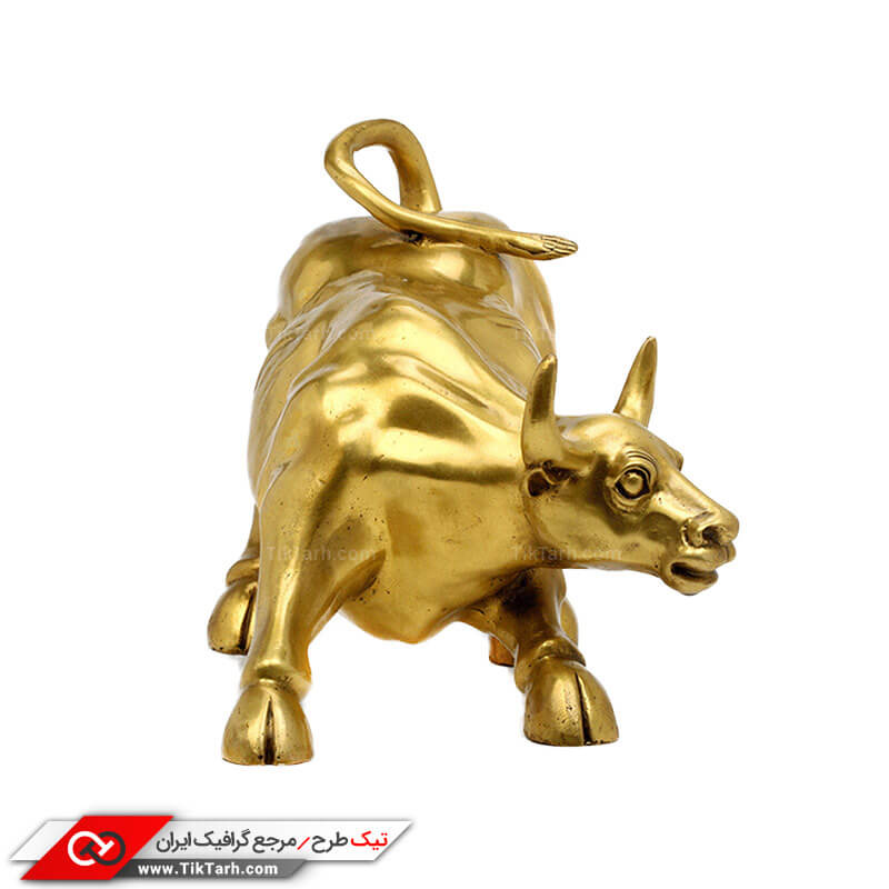 المان واقع گرایانه مجسمه گاو