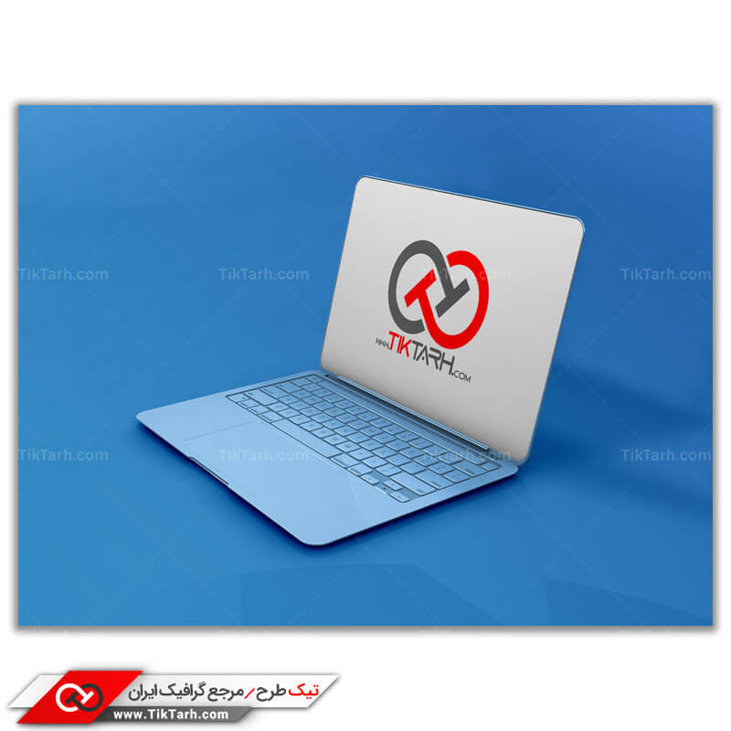 طرح لایه باز گرافیکی موکاپ لپ تاپ