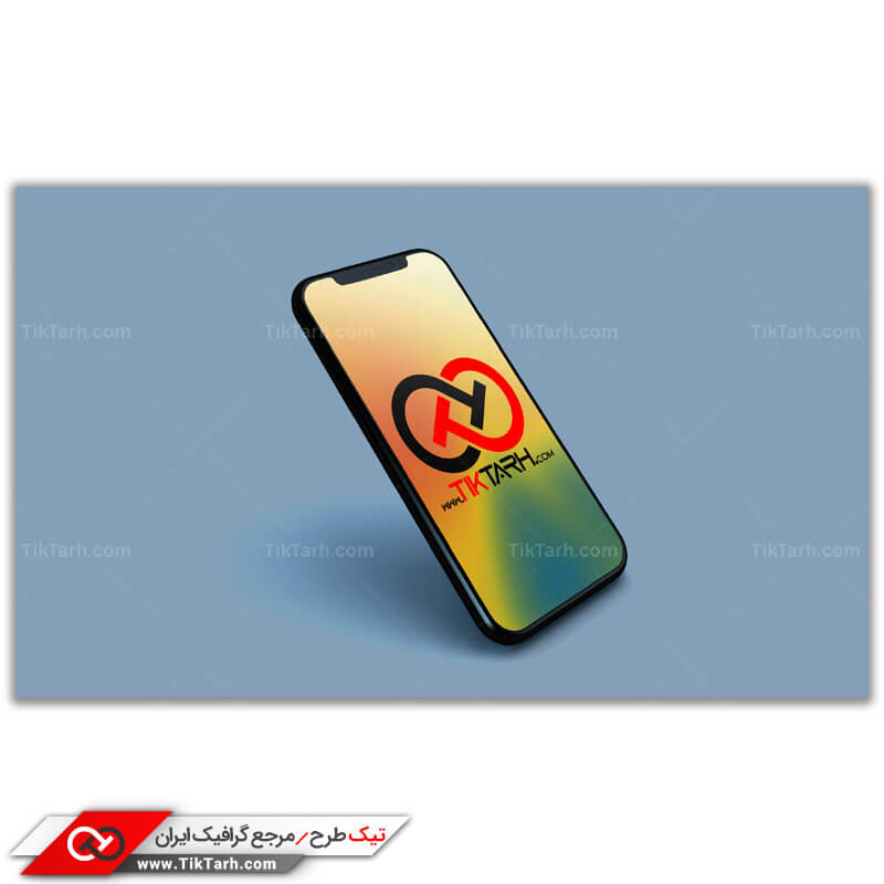 طرح گرافیکی موکاپ موبایل