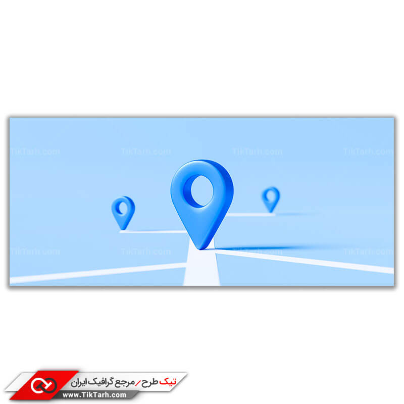 دانلود تصویر گرافیکی مکان یابی