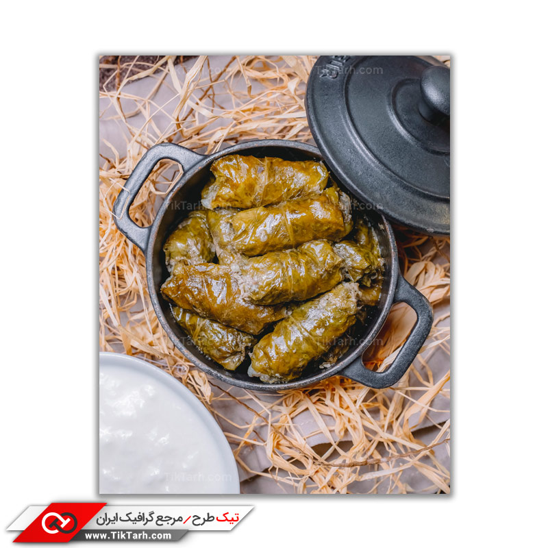 تصویر با کیفیت دلمه ها در قابلمه