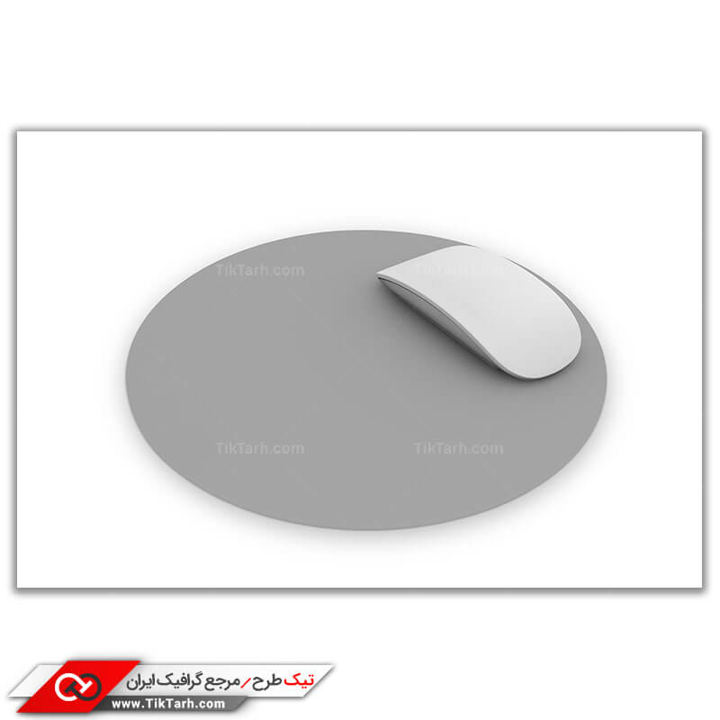 عکس بسیار باکیفیت ماوس بی سیم سفید