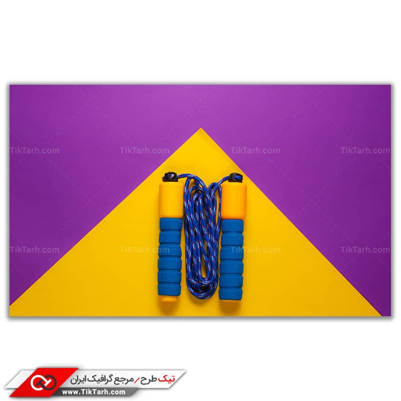 تصویر باکیفیت از طناب بازی دارای شمارشگر