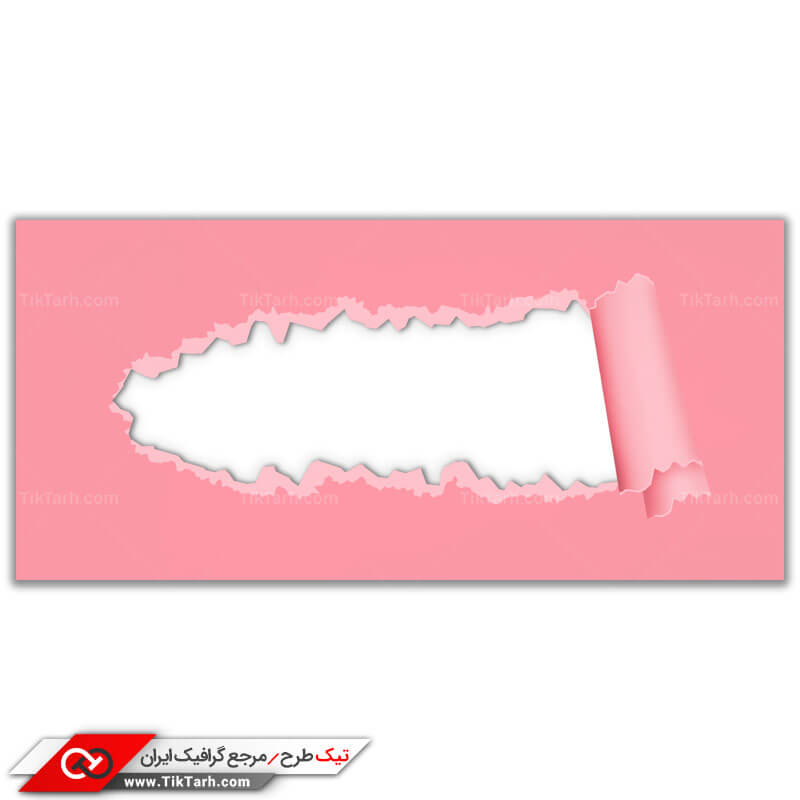 پس زمینه طراحی کادر به رنگ صورتی و سفید