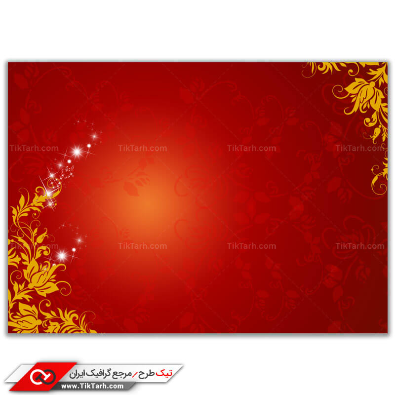 طرح لایه باز پس زمینه کلاسیک با حاشیه طلایی