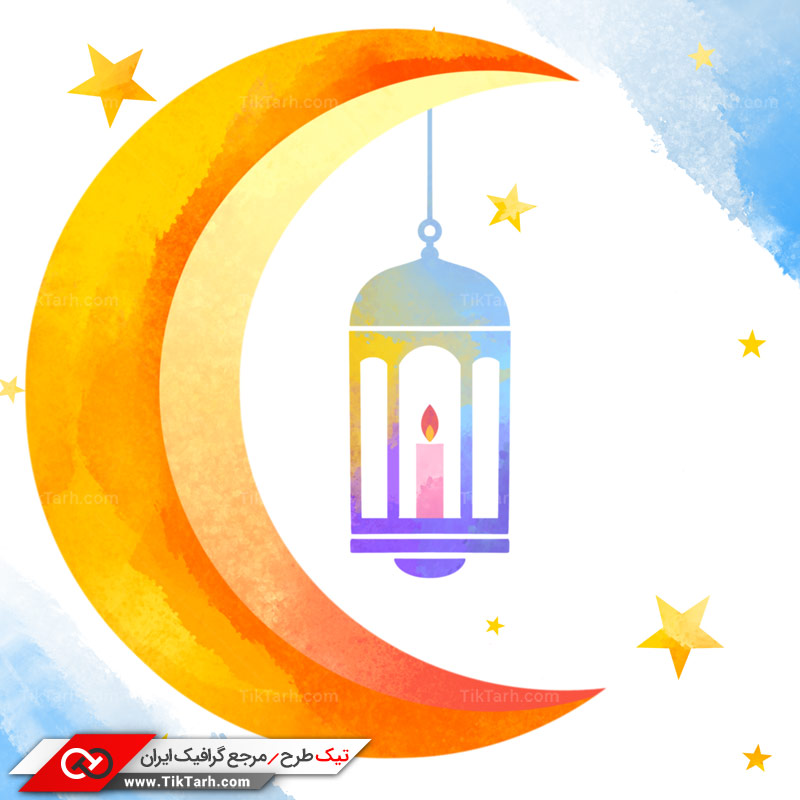 طرح کلیپ آرت ماه رمضان
