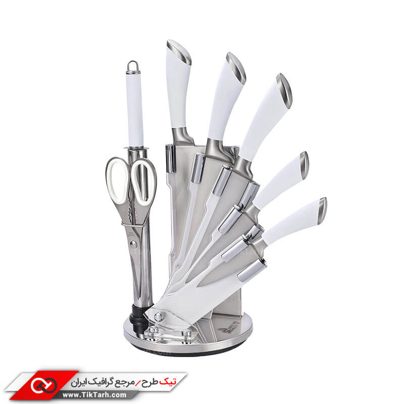 طرح ست چاقوی آشپزخانه