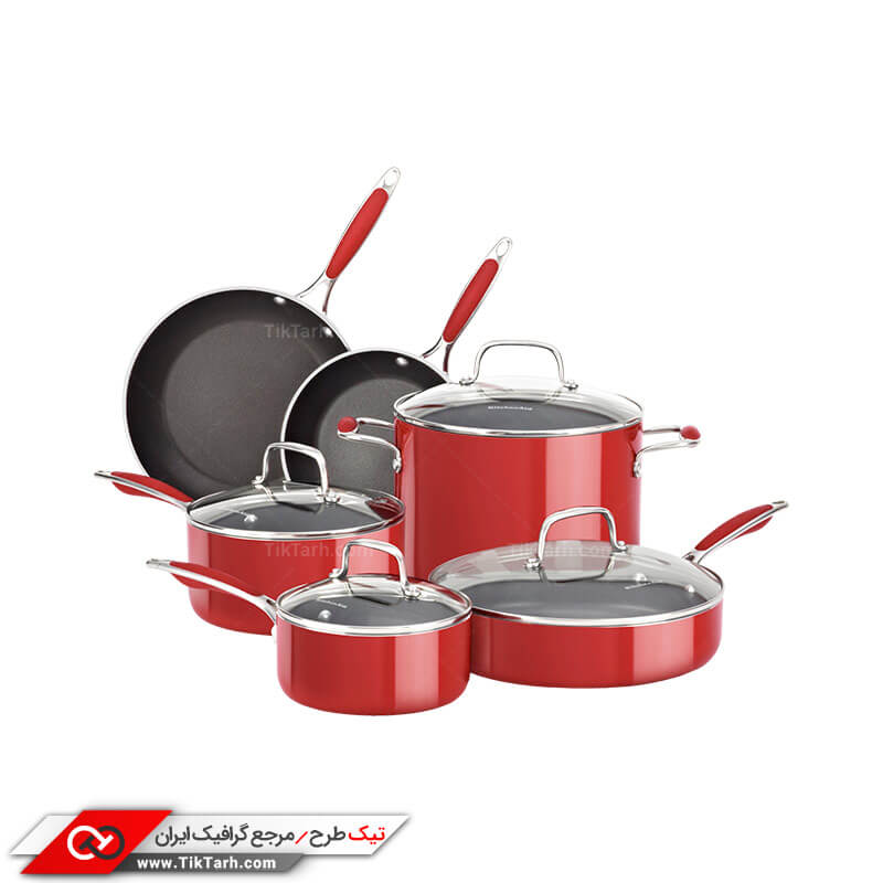 دانلود طرح سرویس قابلمه تفلون