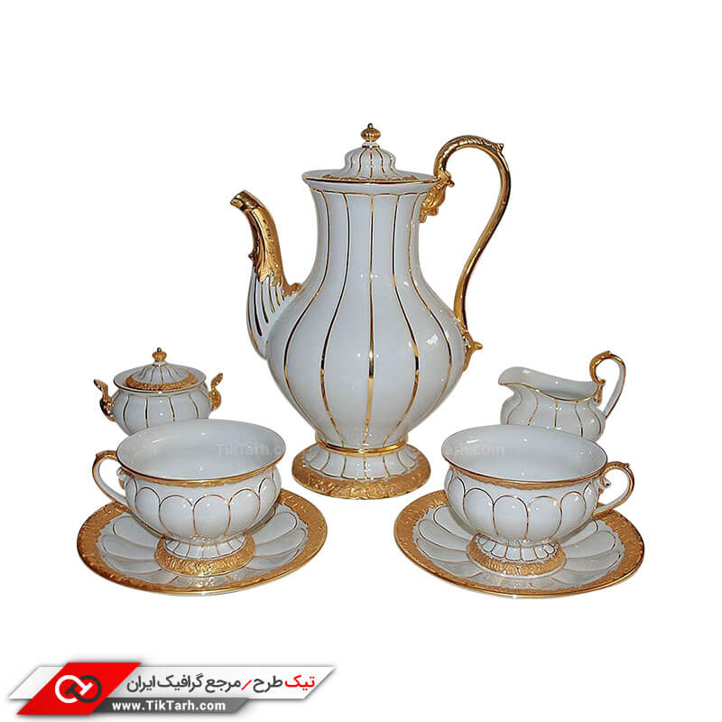 دانلود طرح گرافیکی سرویس چای خوری چینی