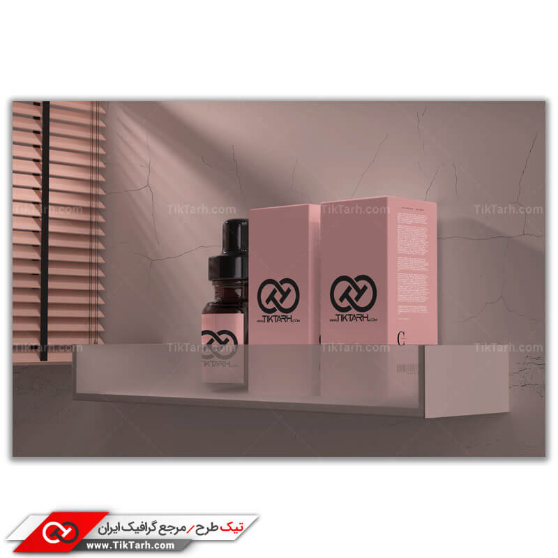 موکاپ قوطی ها و شیشه دارو