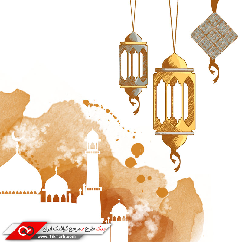 طرح لایه باز فانتزی شب قدر
