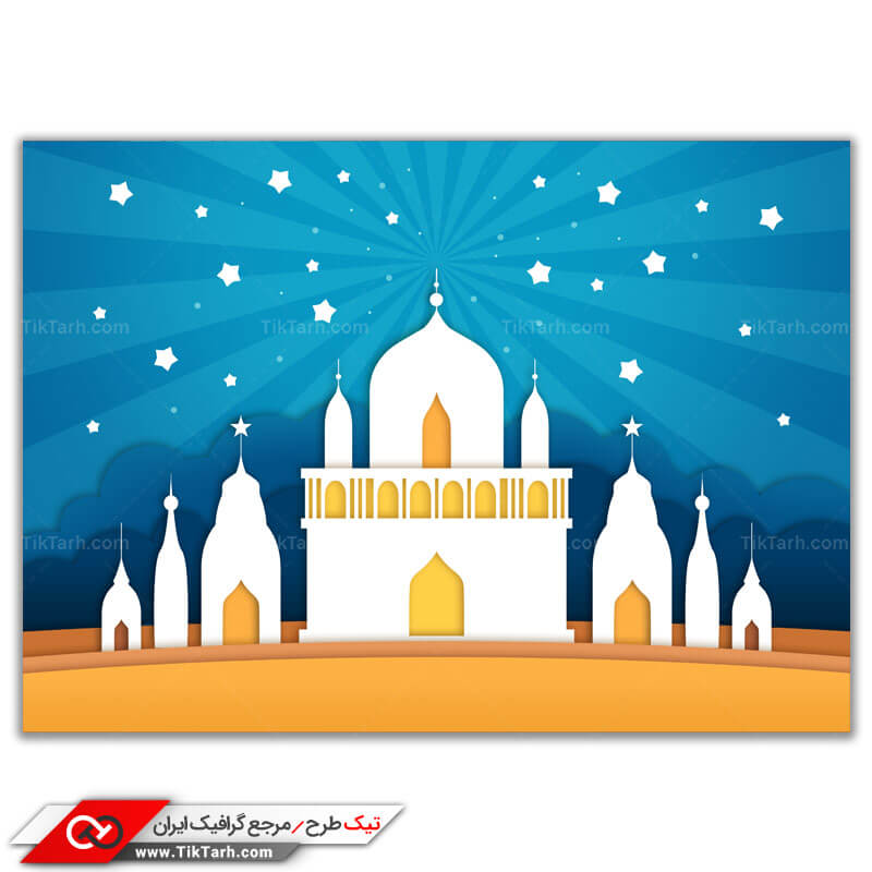 طرح مذهبی لایه باز فانتزی شب قدر