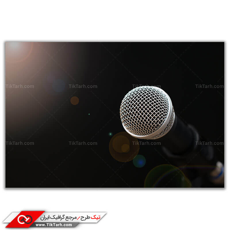 دانلود عکس لارج فرمت میکروفون صدا