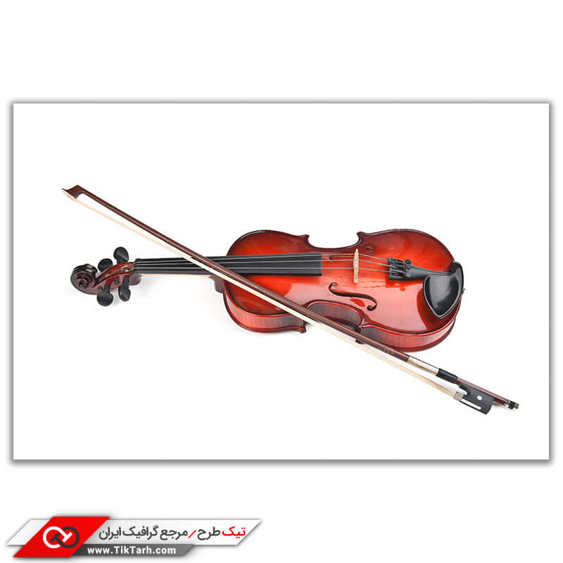 دانلود عکس لارج فرمت از ویولن با آرشه