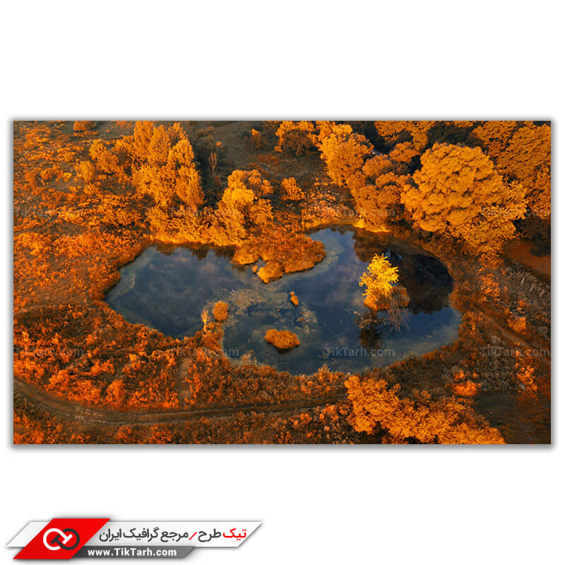 تصویر باکیفیت دریاچه کوچک