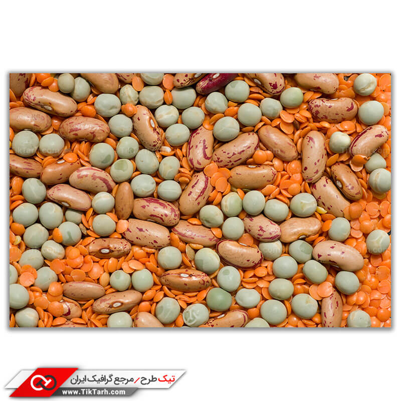 دانلود عکس گرافیکی لارج فرمت انواع حبوبات
