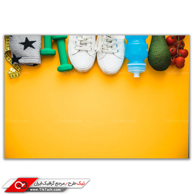 تصویر باکیفیت از وسایل ورزشی
