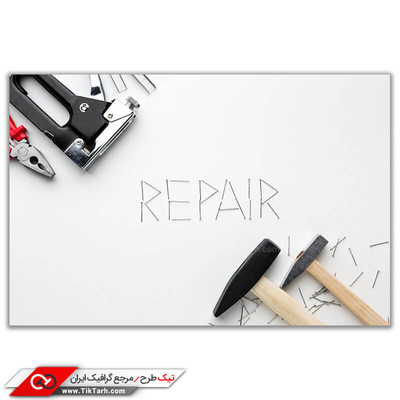 دانلود عکس باکیفیت میخ ها و چکش ها