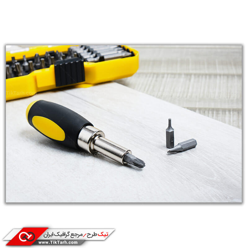عکس باکیفیت پیچ گوشتی و سر های پیچ گوشتی