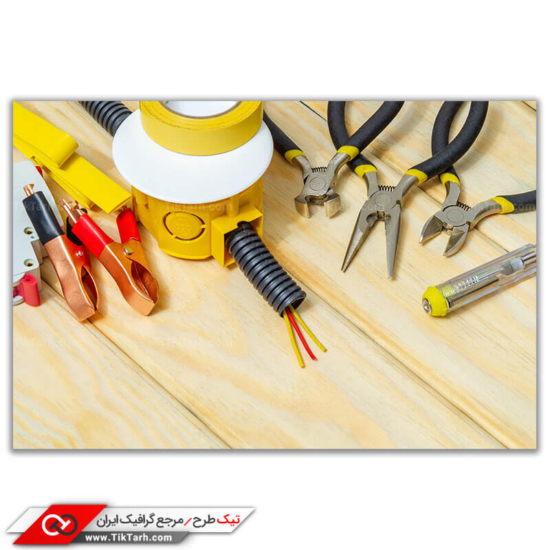 دانلود عکس باکیفیت ابزارآلات سیم کشی