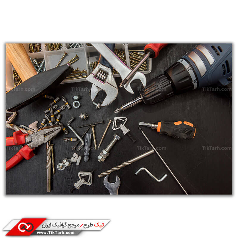عکس دریل شارژی و آچار ها