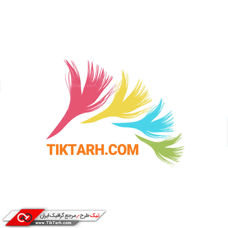 دانلود طرح لایه باز لوگو پر