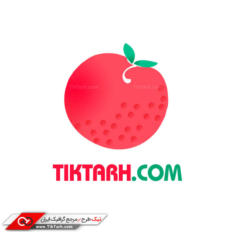 دانلود طرح لایه باز لوگو سیب
