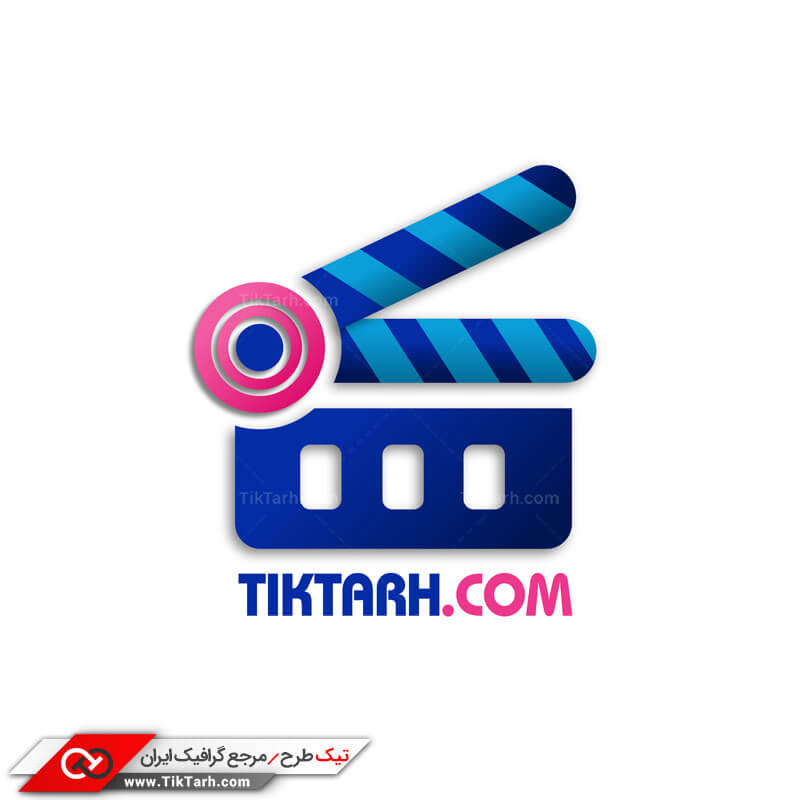 دانلود طرح لایه باز لوگو کلاکت سینما