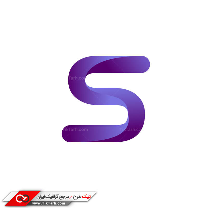 دانلود طرح لایه باز با کیفیت لوگو حرف S