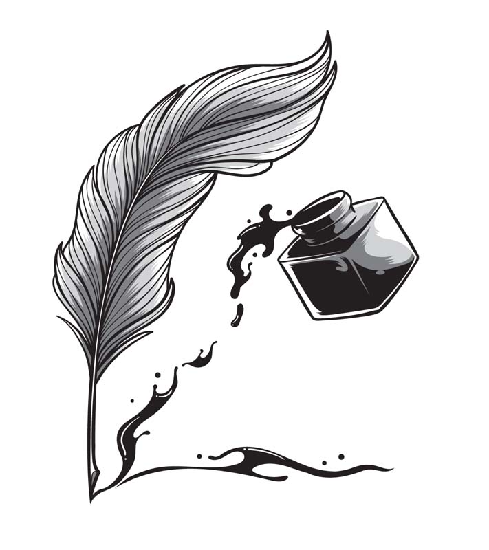 طرح کلیپ آرت جوهر خطاطی