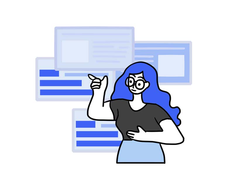 وکتور مفهومی با طرح ارائه کنفرانس