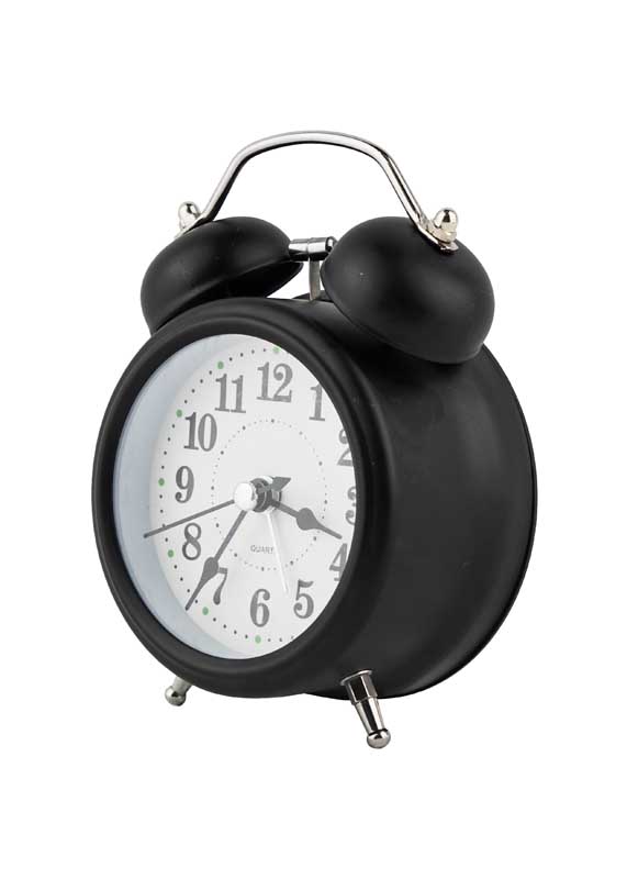 طرح با کیفیت ساعت رومیزی مشکی