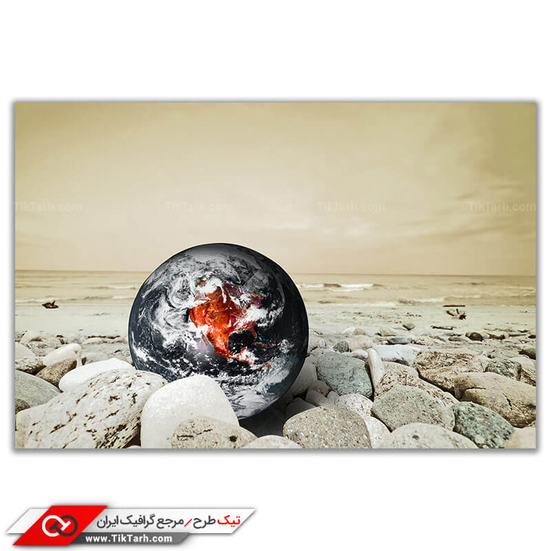 تصویر باکیفیت خشکسالی در کره زمین