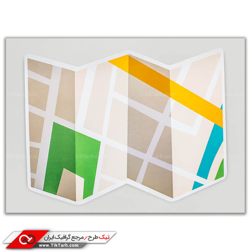 تصویر باکیفیت نقشه شهر