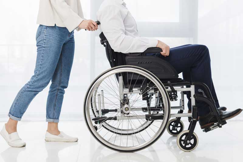 دانلود تصویر باکیفیت چرخ ویلچر