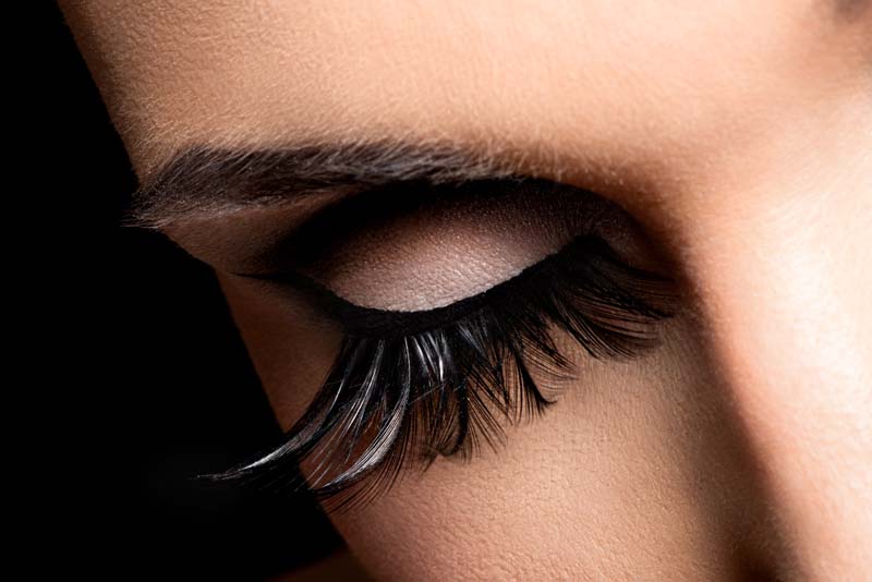 تصویر باکیفیت مژه مغناطیسی