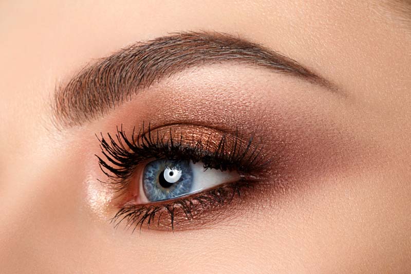 عکس باکیفیت سایه چشم میکاپ