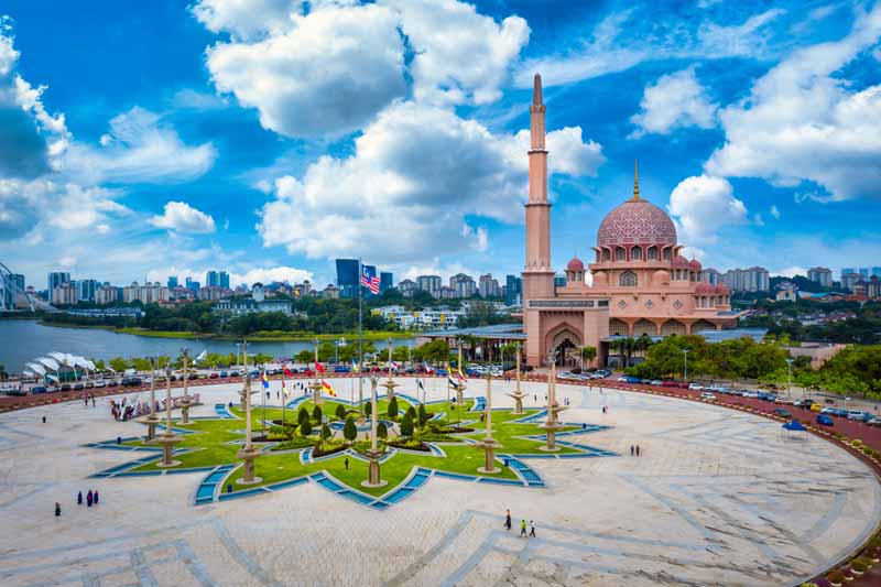 دانلود تصویر باکیفیت مسجد پوترا مالزی