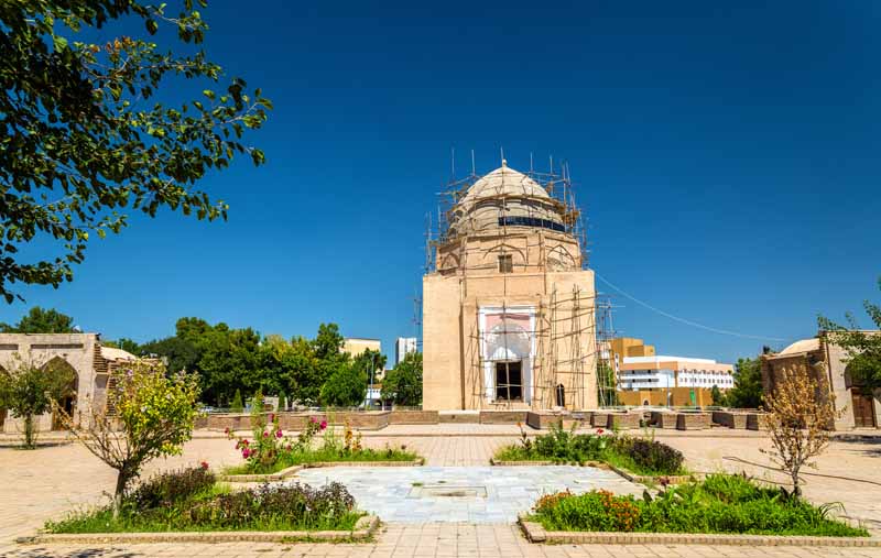 دانلود تصویر باکیفیت مقبره روح آباد سمرقند