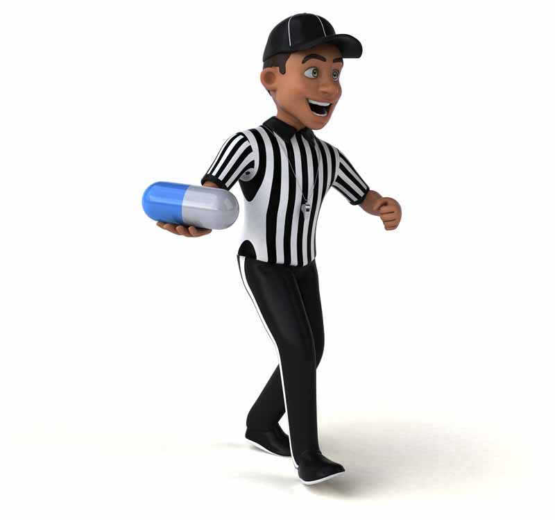 عکس کارتونی داور و قرص کپسول