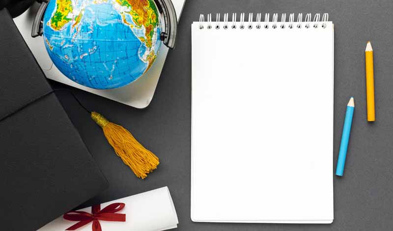 دانلود تصویر با کیفیت کره جغرافیایی و مدرک تحصیلی