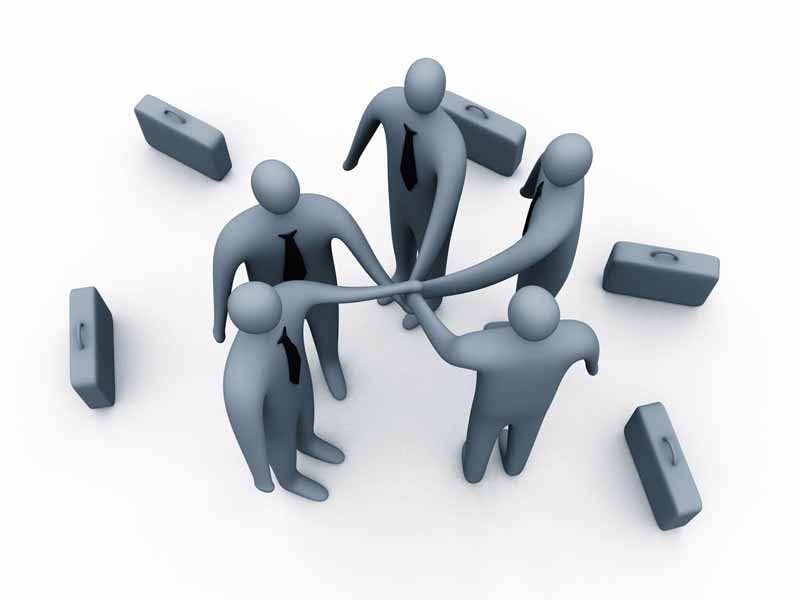 عکس باکیفیت سه بعدی پیمان بستن آدمک ها