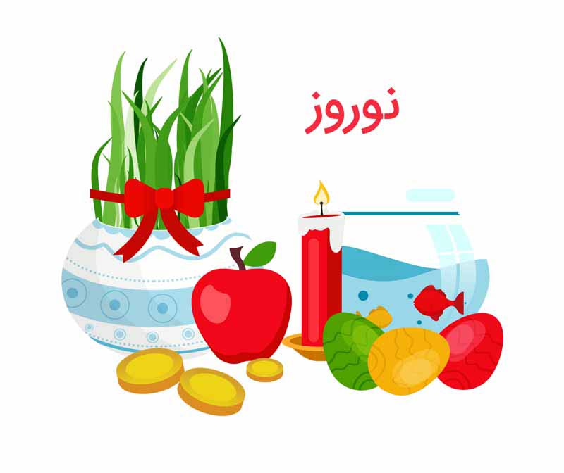 طرح کلیپ آرت سفره نوروز