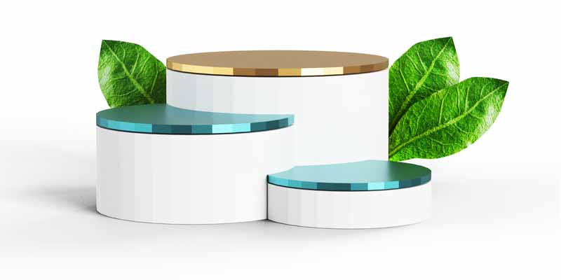 طرح کلیپ آرت سکوی سه بعدی