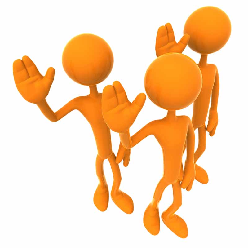 دانلود عکس سه عدد آدمک